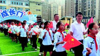 桂林市复兴小学举行2019级学生成长礼仪式
