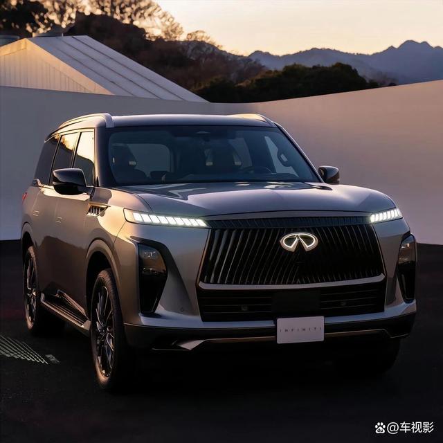 英菲尼迪QX80革新上市：双涡轮9AT