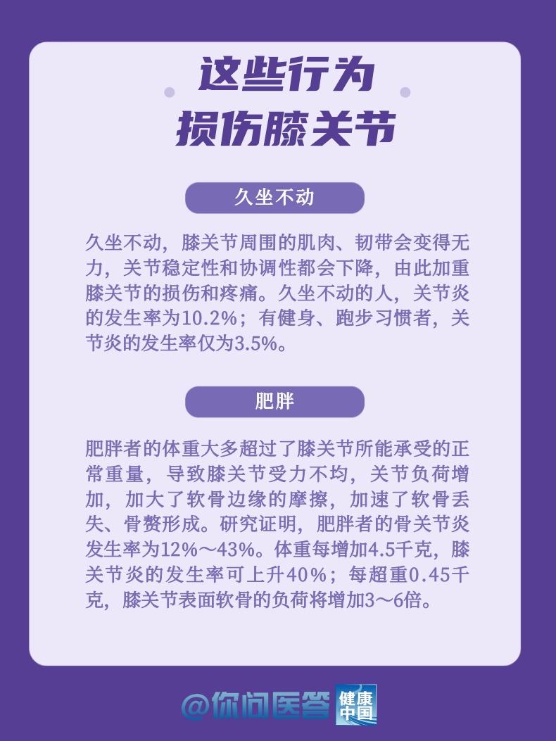 世界关节炎日  |  总爬楼梯，会导致关节炎吗？