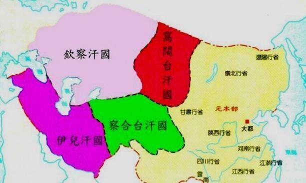 蒙古四大汗国实力如何？他们之间发生过什么？