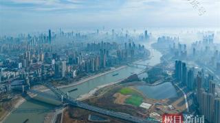 轻雾绕江城，武汉变身城市水墨画卷