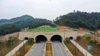 夏鹃路下穿智慧公园隧道项目完工并具备通车条件