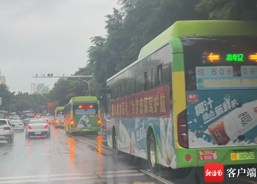 高考首日，海南中学三亚学校考点井然有序