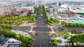 绿化带最宽超20米！胶州市打造“市政公路”