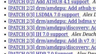 amd工程师提交新的linux补丁