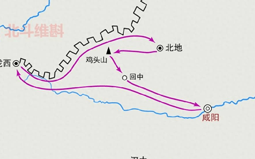 秦始皇五次巡游都去了哪些地方？