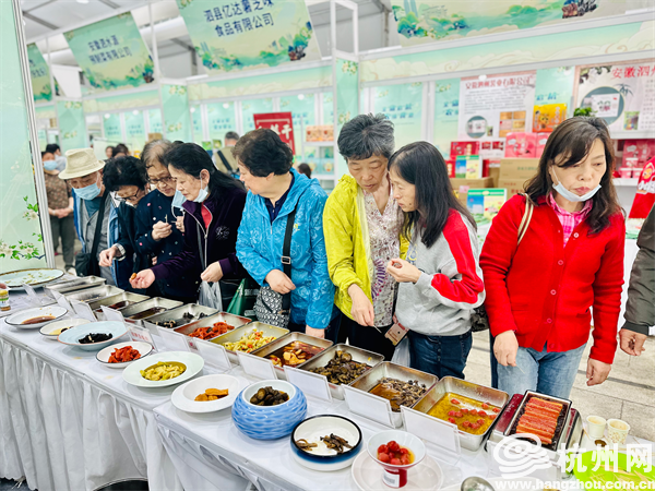 2023首届宿州高端绿色农产品杭州展示展销会启幕 地道美食等你来尝