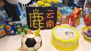 粉丝们为鹿晗生日送祝福，精美画作和创意蛋糕令人赞叹！