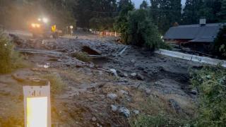 受热带风暴“希拉里”影响 美国死亡谷国家公园遭遇洪水或将关闭数月