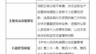 因贷款五级分类不审慎，浙江稠州商业银行温州分行被重罚165万