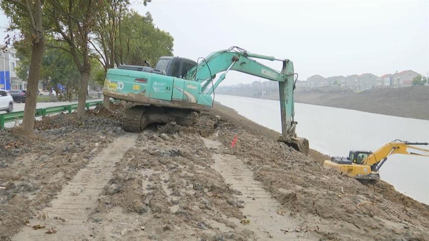 湖北江陵：倒排工期抢进度，加快水利基础设施建设