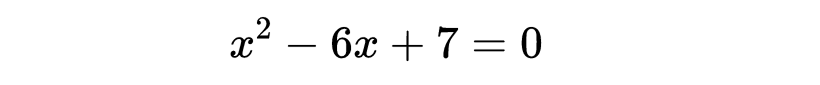 数学方程的几个问题