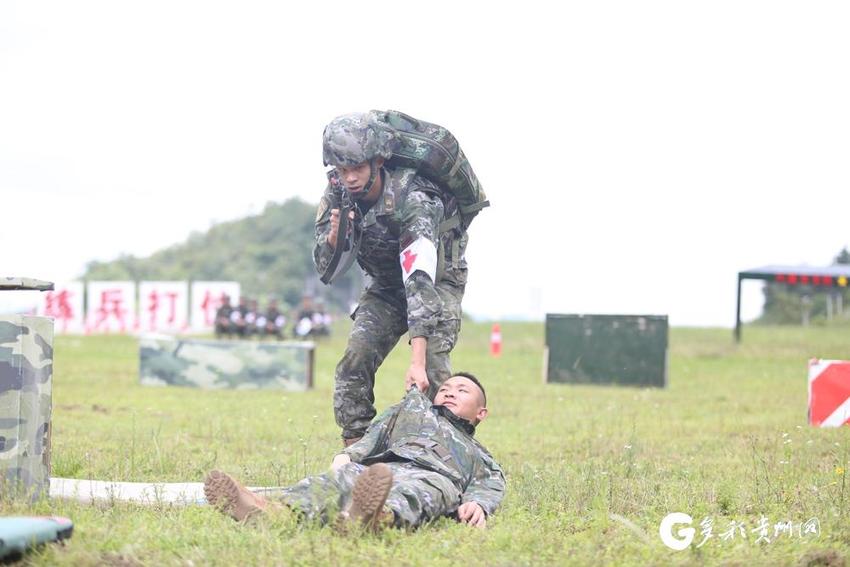 【高清组图】武警六盘水支队后勤比武竞技 保障尖兵各显“神通”