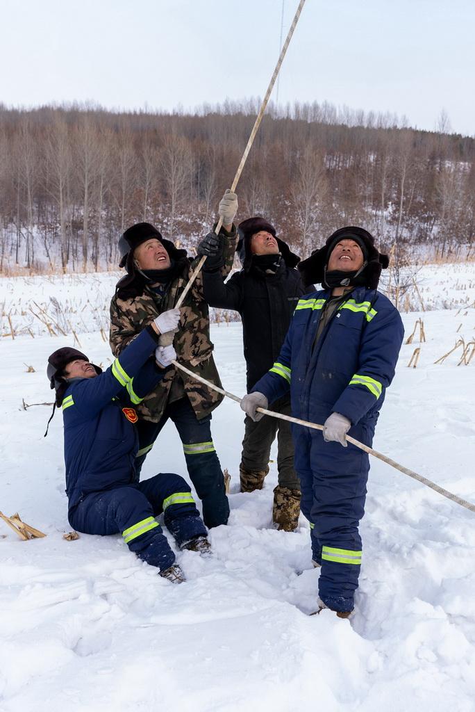 冰天雪地 中国最北省份风电机组运行、建设“两头热”