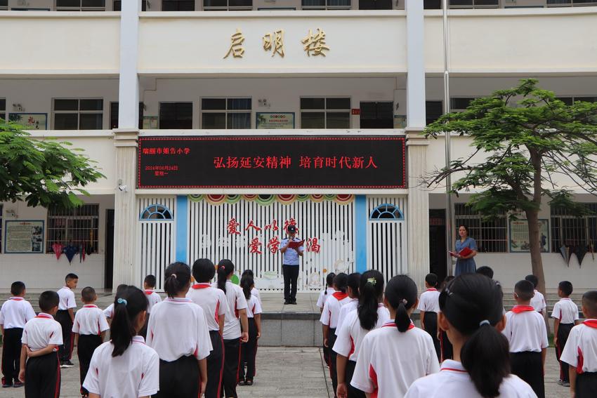 路遇穿山甲，云南瑞丽小学生报警救助