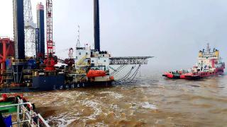 海洋石油船舶中心高效实施海上重大施工作业