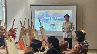 吉林银行长春凯旋支行开展价值客户系列客养活动之油画体验活动