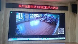 淄博淄川区柳泉幼儿园开展监控学习教研