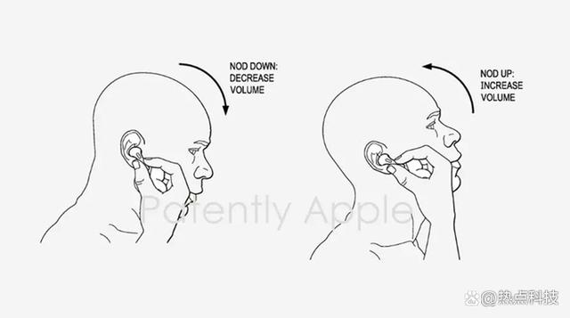 苹果AirPods交互操作新专利曝光 可通过点头摇头调节音量