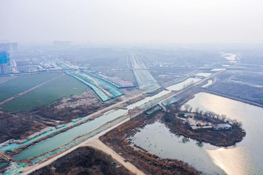 济南起步区大寺河综合治理正在进行，未来变身景观河