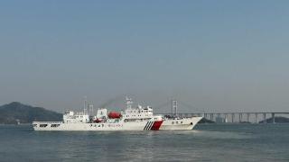 广东海事部门启动“卫戍”巡航执法行动，“海巡31”船赴珠江口巡航值守
