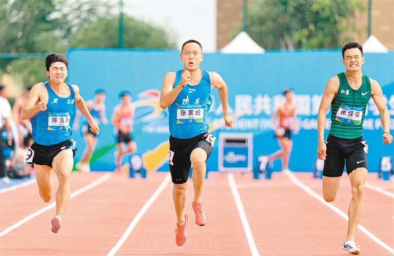 这位“百米飞人”来自西安