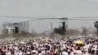 印度孟买举行百万人露天集会，11人中暑死亡