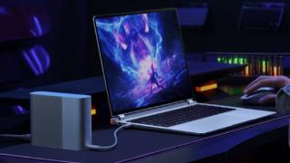 华为MateBook GT 14玩《黑神话：悟空》稳了！外置AMD显卡测试平均61帧