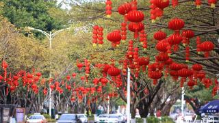 厦门：大红灯笼高高挂