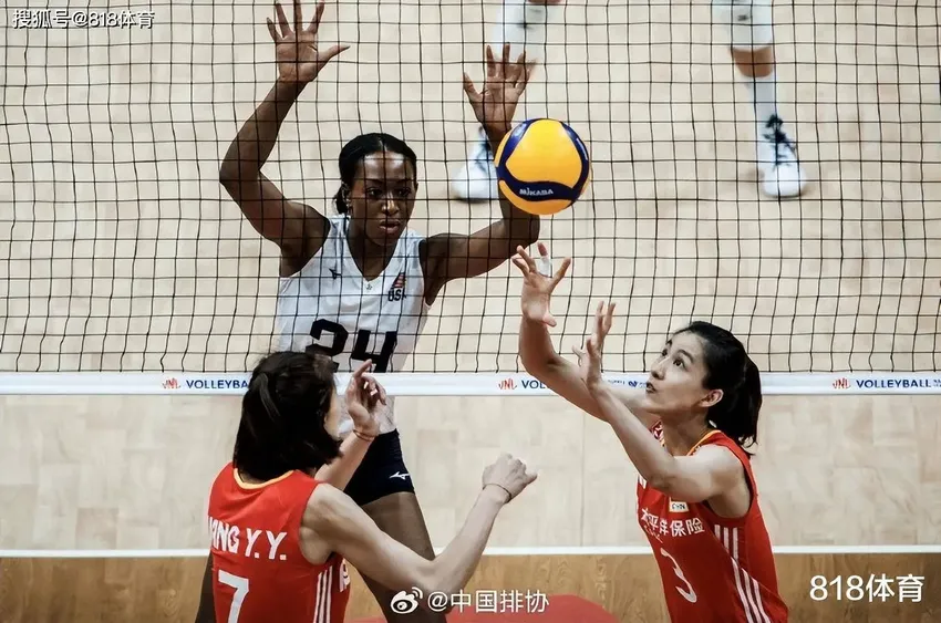 大捷!中国女排3-1逆转世界第2美国,李盈莹爆砍20分王媛媛4人上双