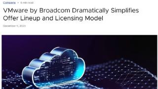 vmware简化产品组合，从永久模式到订阅模式
