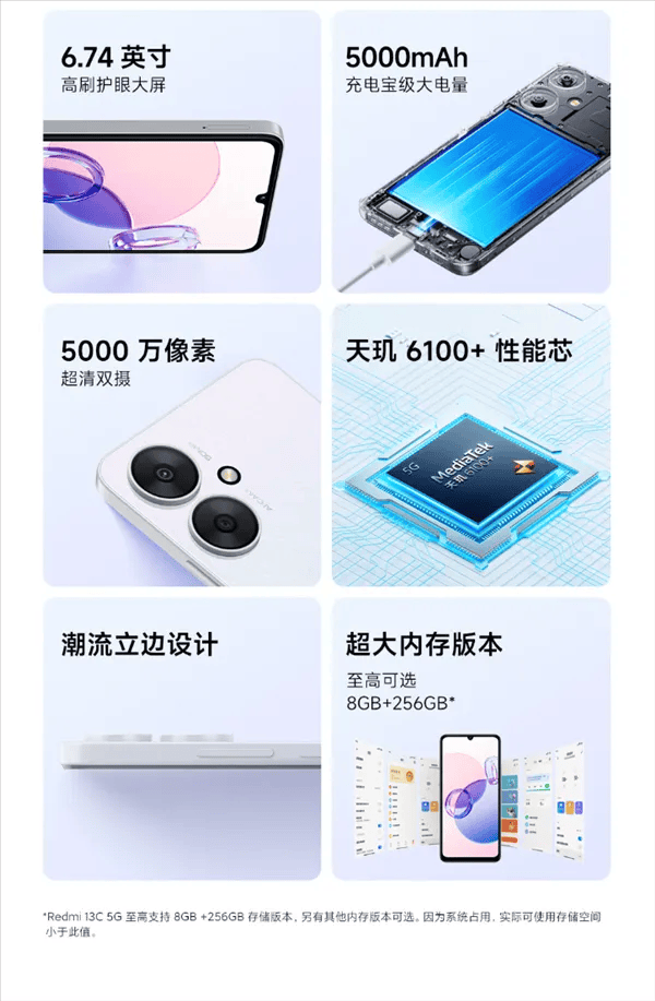 百元性价比之王，redmi13c值得入手