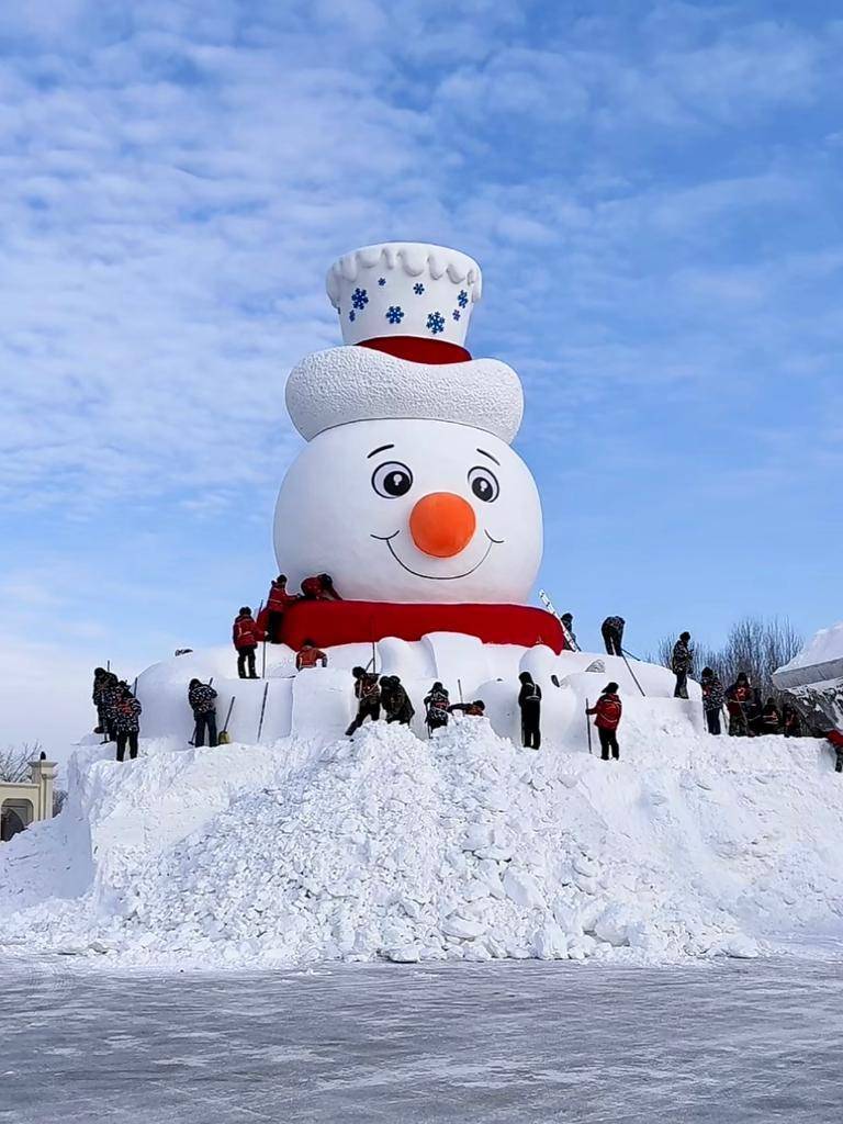 进度条再刷新！“尔滨”大雪人即将“C位出道”