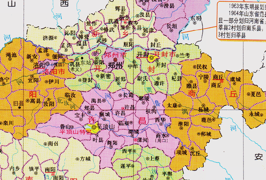 聊聊河南省的省会变迁，以及郑州市的发展历程