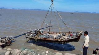 今年以来青岛没收涉渔“三无”船舶42艘，清理违规网具3万余米