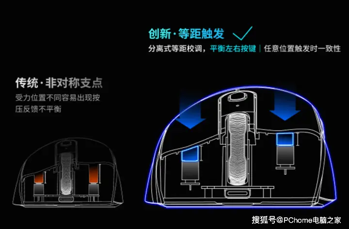 右手玩家专属3950旗舰！雷柏VT3双高速系列游戏鼠标评测