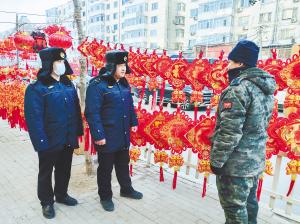 设便民服务点 支持商超广场设年货大集