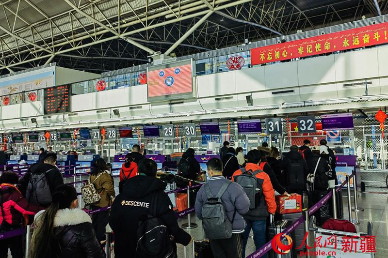 新疆航空市场复苏明显 春节假期运送旅客49.2万人次
