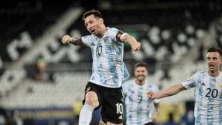 梅西超神了！阿根廷大胜晋级美洲杯四强，一数据创下近10年纪录！