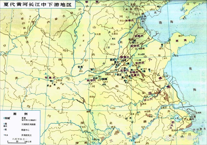 夏朝主要有哪些同姓方国，分别生活在什么地方，最后的结局如何？