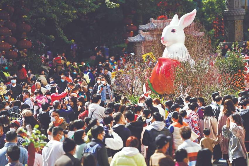 Happy 兔 year 丨花市重启年味浓