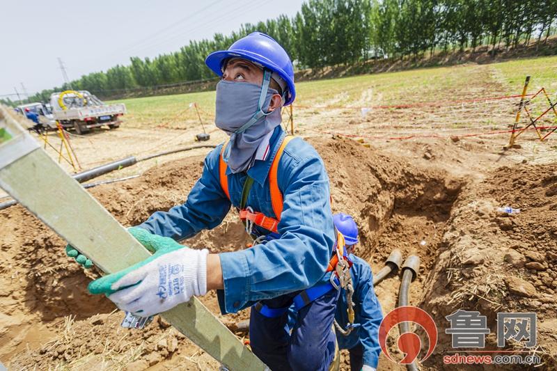 国网山东枣庄供电公司：无惧“烤”验 迎峰度夏保供电