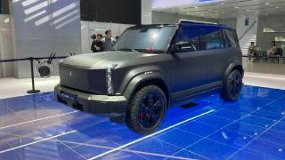 定位为硬派越野SUV iCAR 03，外观设计满满东方意境