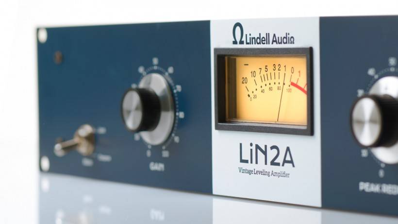 Lindell Audio LiN2A电子管压缩器经典UA LA-2A压缩器复刻版人声动态处理器