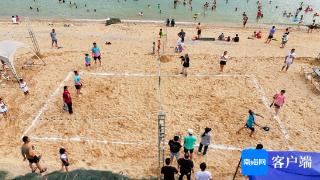 畅享沙滩匹克球 儋州开启暑期体育旅游之旅
