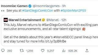 含金量比肩E3 《蜘蛛侠2》确认参加23圣地亚哥动漫展