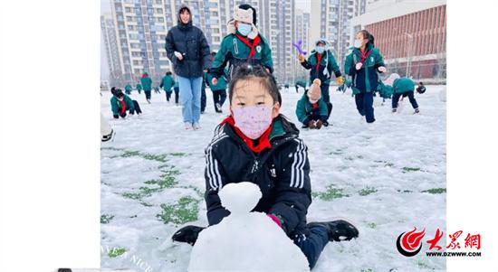 我与白雪有约丨潍坊市坊子区博文现代学校开展白雪节活动