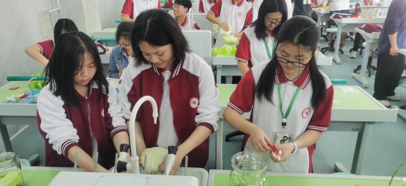 绵阳开元中学高2022级开展传统发酵技术展示暨生物思维导图评选活动