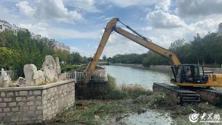 河口区推进河道清淤疏浚工作 提升水域生态环境