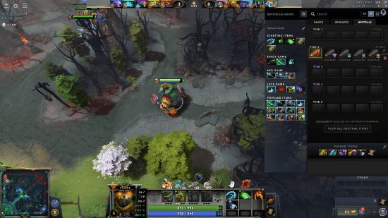 dota2离奇bug：出门即可获得二级中立装备